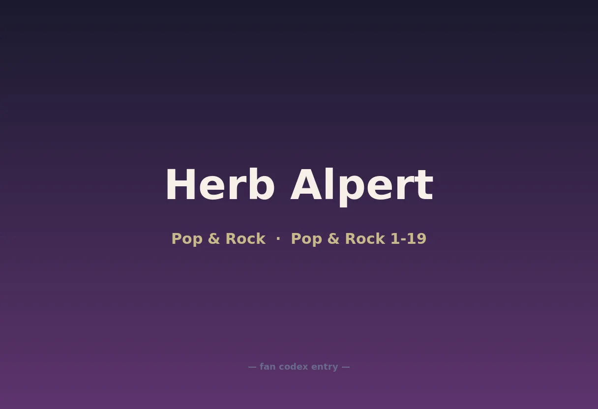 Herb Alpert