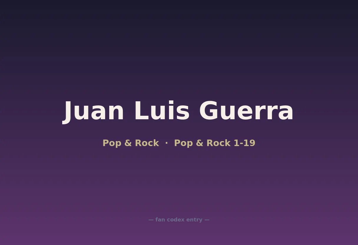 Juan Luis Guerra