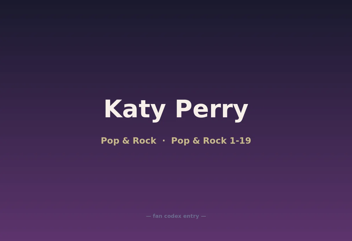Katy Perry